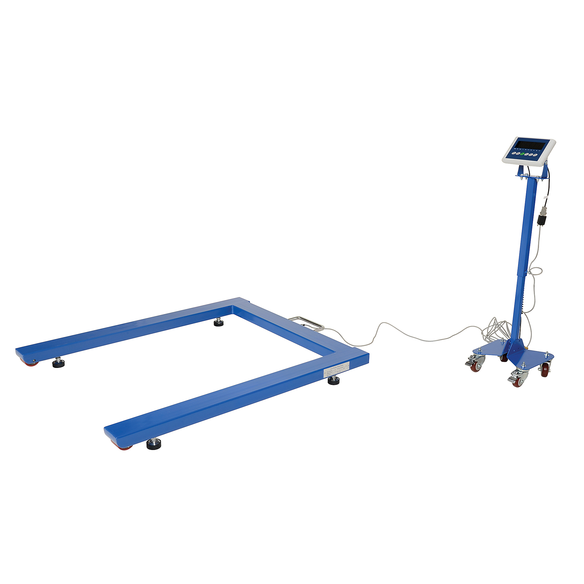 Vestil Heavy-Duty U-Shape Platform Scale - 6000 lb Capacity, 56in. x 48in., Model# VPU-6